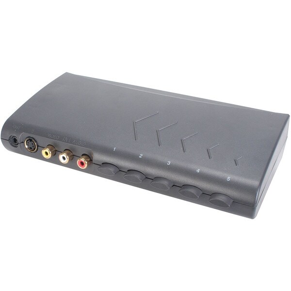 Main product image for S-Video Audio and Composite Video Selector Switch 5- 180-938